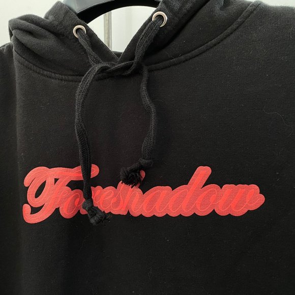 anti social black hoodie